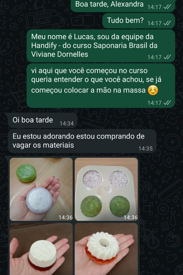 Depoimento de aluna